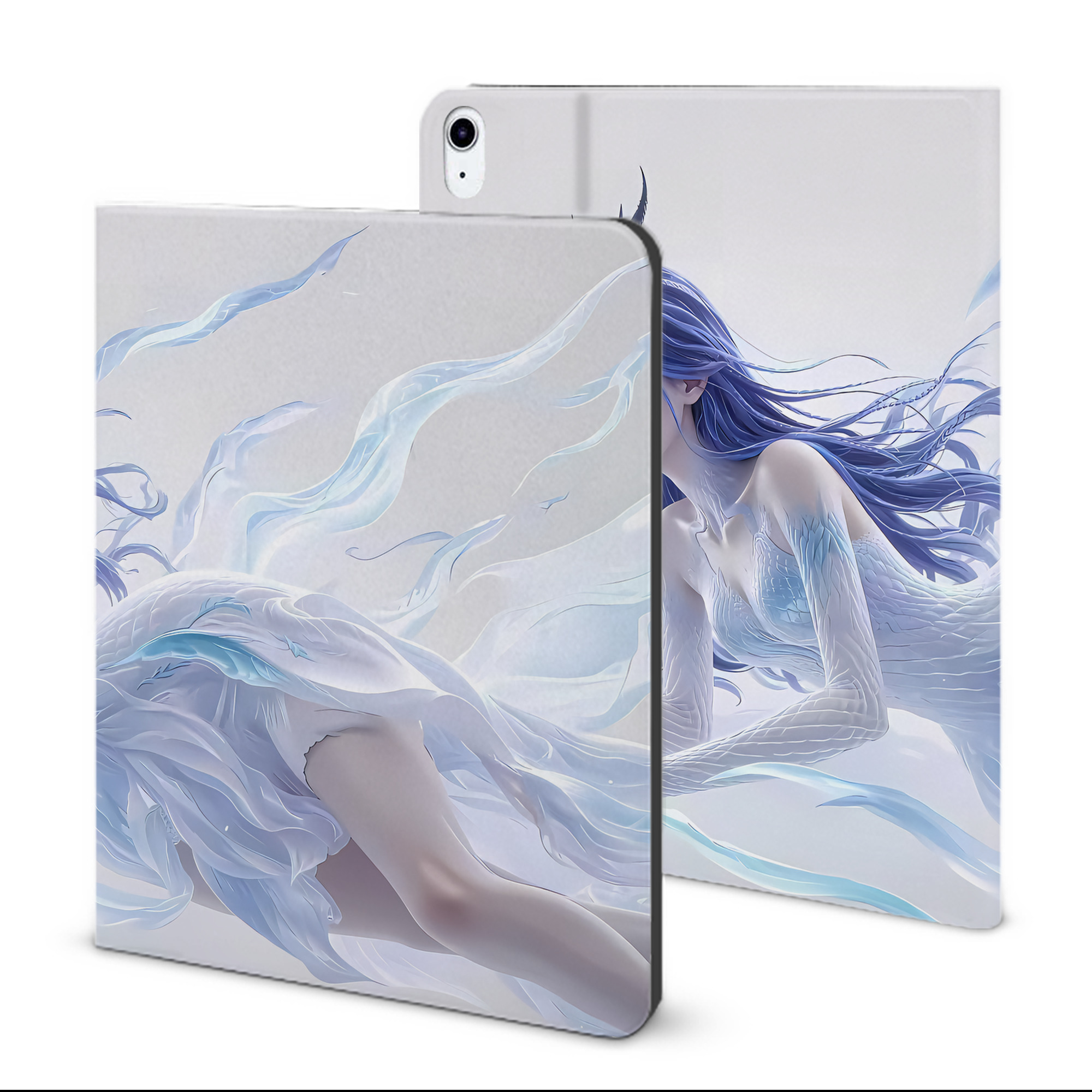 （画像用） Ne Zha 2 ナタ 魔童の大暴れ IPad ケース ブック型 PUレザー TPU 耐衝撃 軽量 薄型 ペン収納なし 全面保護 IPad 各モデル対応